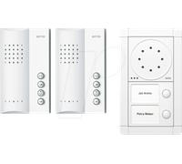 RITTO RGE1891470 - Kit d'interphones audio module portier, immeuble à 2 appartement