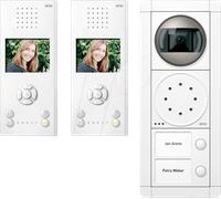 RITTO RGE1892470 - Kit d'interphones vidéo, immeuble à 2 appartements