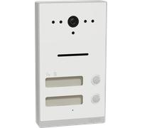 RITTO RGE2015200 - Interphone vidéo pour maison à deux appartements, apparent, blan