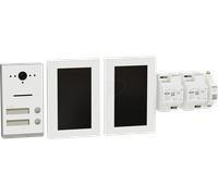 RITTO RGE2092270 - Interphone vidéo pour maison à deux appartements, apparent, blan
