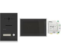 RITTO RGE2094150 - Interphone vidéo pour maison individuelle, kit, encastré, anthra