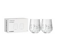 Ritzenhoff 3771001 Tumbler à gin 700 ml - série Sternschliff n° 2-2 pièces avec ligne en relief - Made in Germany