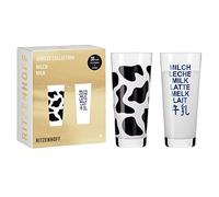 Ritzenhoff 6131001 Ensemble de verres à lait 300 ml - Série Jubilee Collection - 2 pièces - Sieger-Design 2022 - Made in Germany