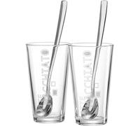 Ritzenhoff & Breker 115512 Latte Macchiato Lena Lot de 2 verres et 2 cuillères