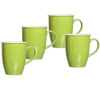 Ritzenhoff & Breker Doppio Lot de 4 tasses à café Vert