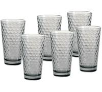 Ritzenhoff & Breker Favo Lot de 6 verres à long drink Gris
