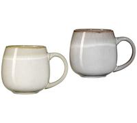 Ritzenhoff & Breker Hygge Lot de 2 tasses à café assorties Blanc