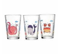 Ritzenhoff & Breker Monde sous-marin Gobelet pour enfants 3 pcs. verre à boire enfants