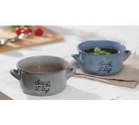 Ritzenhoff & Breker Tasty Bol à soupe Gris Tasty Taille 570 ml