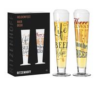 RITZENHOFF Lot de 2 verres à bière - 330 ml - Fabriqué en Allemagne
