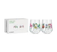 RITZENHOFF Verre à gin - 700 ml - Fabriqué en Allemagne | Réf. 3891002, Série Botanic Lights, 1 verre à gin 700 ml, en cristal, lave-vaisselle