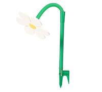 Riuulity Arroseur de Tournesol Rotatif à 360 Degrés, Outil D'arrosage Extérieur à Double Base avec Mouvement de Rotation pour Les Animaux de Compagnie et Le Plaisir de la Pelouse (White)