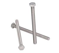 Riuulity Boulon Hexagonal A2-70 M10x1.5 Filetage Intégral, pour (M10*130) | Acier inoxydable, idéal pour la construction, facile à utiliser, compatible avec une e 16 mm, résistant à la corrosion