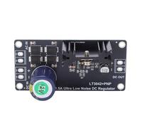 Riuulity Carte D'alimentation Régulée Linéaire à Faible Bruit 12V, Haute Précision pour les Ingénieurs du Son, PCB Durable, 1 X Carte de Développement