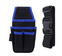 Riuulity Ceinture Porte-outils Professionnelle pour électricien en Bleu