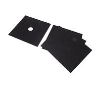 Riuulity Couvercle de Cuisinière à Gaz, Protecteur Antiadhésif, Accessoire de Cuisine Facile à Nettoyer pour la Cuisine, Protection des Brûleurs, Ensemble de 4 Pièces, 10,6x10,6 Pouces (27 * 27CM,