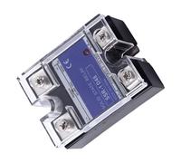Riuulity DC to AC Solid State Relay, Wide Voltage Range (80A) | Boîtier ignifuge durable, Compatible avec les charges 24-480VAC, Opération simple pour l\'automatisation