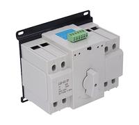Riuulity Disjoncteur de Transfert Automatique 63A, 2P pour Systèmes | Fonctionnement fiable, protection des circuits, entraînement moteur stable, adapté aux applications d\'éclairage