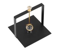Riuulity Distributeur de Serviettes avec Boule en Verre, Support de Cuisine élégant pour Intérieur et Extérieur en Métal 15 X 13,5 X 13,5 Cm (BLACK)