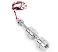 Riuulity Double Ball Float Switch, Reliable Water Level Sensor for Tank