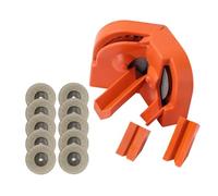 Riuulity Foret Affûteuse Ensemble, Outil électrique de Perçage (ORANGE) | Haute efficacité, facile à utiliser, compatibilité réglable pour différentes tailles, pratique pour l\'automobile
