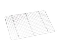 Riuulity Grille de Refroidissement à Carreaux en Acier Inoxydable 304, Résistance à la Déformation, Grille Métallique de Cuisson pour Boulangerie à Domicile, Pain, Gâteau, Cuisson