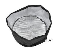 Riuulity Housse de Protection Contre Le Gel pour Plantes d'hiver avec Cordon de Serrage et Fermeture éclair, 45 X 45 X 51 Cm, Tissu Oxford Réutilisable et Film en Aluminium pour la