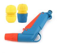 Riuulity Pistolet à Eau Portatif, Buse Robuste | ABS résistant aux chocs, Utilisation pratique, Idéal pour le lavage de voiture, Irrigation du jardin, Grande sortie d\'eau