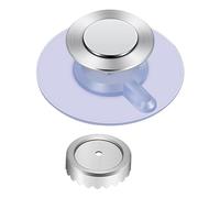 Riuulity Porte-savon Magnétique en Acier Inoxydable pour Salle de Bain, Cuisine, Montage Mural, économiseur de Savon Facile à Installer pour Savons sans humidité, 1 X Porte- Magnétique (Type