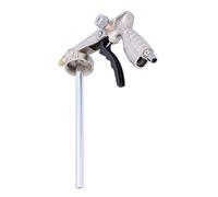 Riuulity Pulvérisateur de Peinture Aérographe avec Construction en Alliage D'aluminium - Pistolet Pulvérisateur de Revêtement Haute Performance pour Matériaux à Base D'huile et d'eau, 150 Psi -