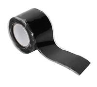 Riuulity Ruban Adhésif Noir Double Face, 0.5mm X 25mm, 2 Pièces, Isolation étanche pour Alimentation électrique Nationale et Chemins de Fer