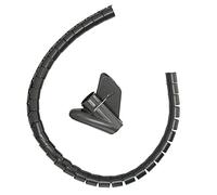 Riuulity Tube spiralé Gaine 10m Protection Câble PE (Φ22mm) | Conception flexible et ignifuge, idéale pour les environnements de bureau et de maison