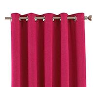 Riva Accueil Eclipse Blackout Oeillet Rideaux, Polyester, Rose, 90 X 54 (229 X 137 Cm)