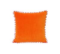 Riva Home Velvet - Housse de coussin (45x45cm) (Orange/Fuchsia) - UTRV919