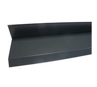 Rive contre mur 2100mm - L: 2100 mm - l: 20 cm - Gris anthracite RAL 7016
