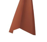 Rive sur mur 2100mm - L: 2100 mm - l: 20 cm - Rouge 8012