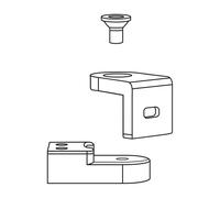 rivea Dia Adaptateur de rechange pour barre de stabilisation de paroi latérale, BL001465BM,
