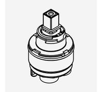 rivea Dia Cartouche de rechange pour robinetterie de lavabo et de baignoire, BR2120XX,