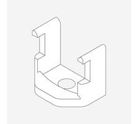 rivea Dia Clip de sécurité de rechange pour porte coulissante, BL001803CR,