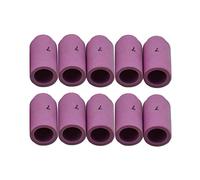 RIVERWELD Accessoires de chalumeau de soudage TIG - Gobelets céramiques de buse en alumine 13N11 7# 11.0mm d'orifice - Adaptés pour PTA DB SR WP 9 17 18 20 25 26 - Pack de 10