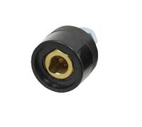 RIVERWELD Câble pour Torche de Soudage TIG Prise du Connecteur de Soudage DKZ35-50 315A Connecteur Raccord Rapide style Dinse en Couleur Noire