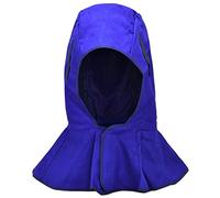 RIVERWELD Cagoule de soudage en tissu ignifugé pour soudeurs (Couleur bleue) - Compatible avec masque de soudage - Équipement de sécurité pour protection de la tête