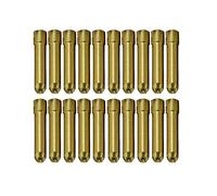 RIVERWELD Collet à coin pour TIG Court 4C332GS 2,4mm pour QQ300 PTA DB SR WP 17 18 26 Torche de Soudage TIG 20pcs