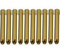 RIVERWELD Collet à coin pour TIG Long 3C332GS 2,4mm pour QQ300 PTA DB SR WP 17 18 26 Torche de Soudage TIG 10pcs