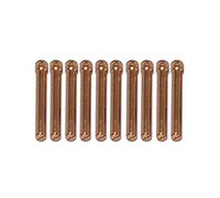RIVERWELD Collets pour Soudage TIG en Cuivre 10N23 1.6mm Orifice pour QQ300 PTA DB SR WP 17 18 26 Torche de soudage TIG 10pcs