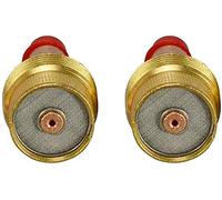 RIVERWELD Corps de Collet pour Diffuseur de Gaz TIG Jumbo Grand Diamètre 45V116S 1,6mm pour PTA DB SR WP 9 20 25 Torche de Soudage TIG 2pcs
