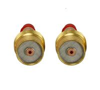 RIVERWELD Corps de Collet pour Diffuseur de Gaz TIG Jumbo Grand Diamètre 45V64S 2,4mm pour PTA DB SR WP 9 20 25 Torche de Soudage TIG 2pcs