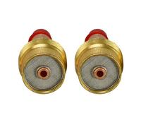 RIVERWELD Corps de Collet pour Diffuseur de Gaz TIG Jumbo Grand Diamètre 995795S 3,2mm pour PTA DB SR WP 9 20 25 Torche de Soudage TIG 2pcs