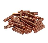 RIVERWELD Électrodes pour soudage MIG/MAG Conseils de contact 0,9mm 140.0177 M6x25mm Cuivre pour Torche de soudure 15AK MB15 CO₂ 20 pièces