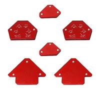 RIVERWELD Ensemble de 6 supports de soudage magnétiques à angle fixe | Positionneur de soudage pour acier, outil de soudage, accessoires et consommables de soudage